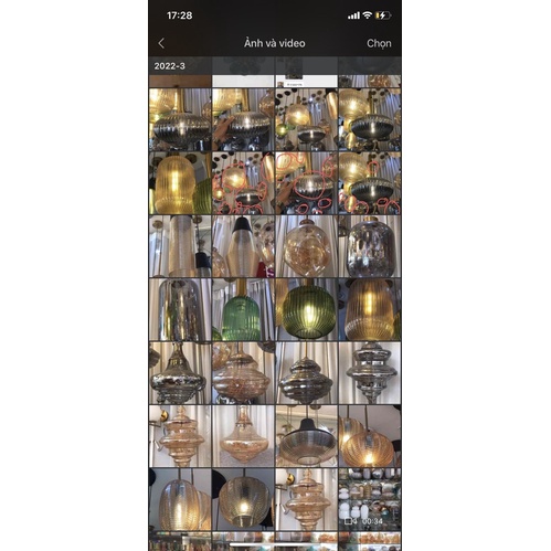 Đèn thả treo đơn