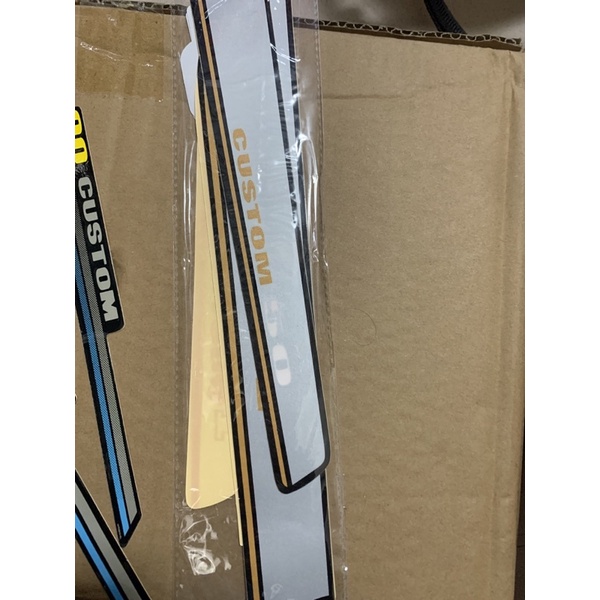 Bộ tem super cub 50 hàng 3 lớp đẹp N01