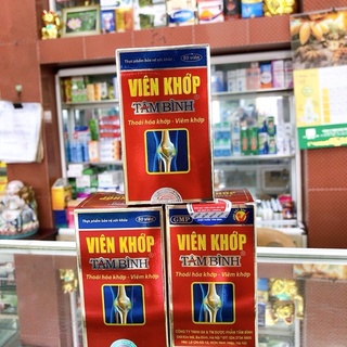 Viên khớp Tâm Bình hỗ trợ thoái hoá xương khớp, đau nhức