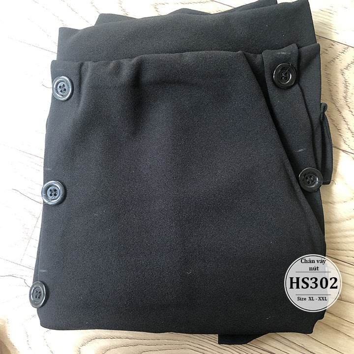Váy bigsize nữ thiết kế nút cực xinh HS302 - Đi chơi, công sở đều được- Chân váy bigsize công sở - Size 65-85kg XL XXL | BigBuy360 - bigbuy360.vn