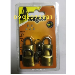 Bộ 4 ổ khoá vali Fortress tiện lợi thương hiệu Master Lock