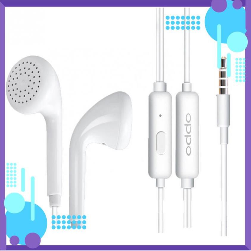 Đẹp rẻ  Tai Nghe OppO Cho F1S,F7,F5 Hàng Bốc Máy ,Âm Thanh Sóng Động,Có Mic Đàm Thoại