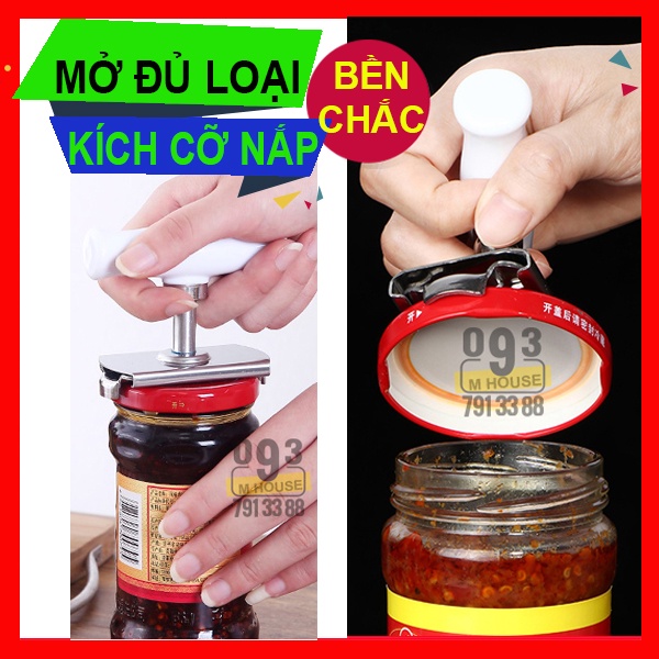 Dụng Cụ Vặn Mở Nắp Đồ Hộp, Dụng Cụ Nhà Bếp 9x4 cm