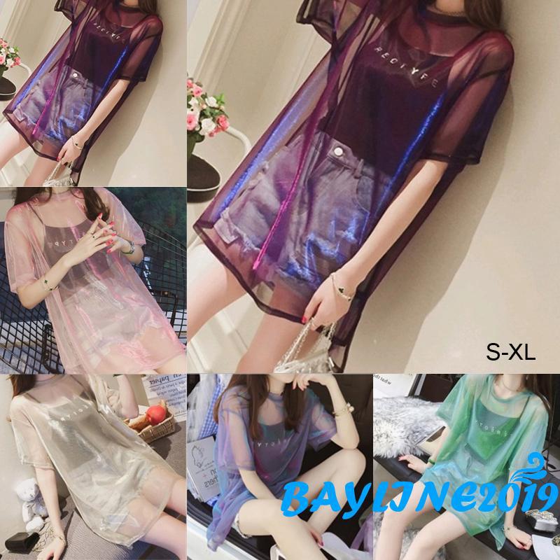 Bộ áo mặc ngoài xuyên thấu + áo 2 dây trẻ trung cá tính cho nữ