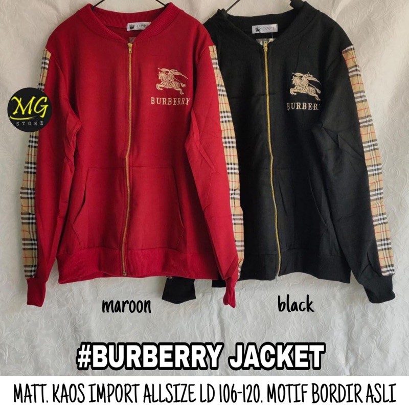 Áo Khoác Burberry Kiểu Dáng Đơn Giản Trẻ Trung Năng Động