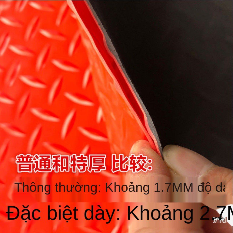 Tấm lót sàn chống trơn trượt dày sàn cao su chống thấm nhà tắm phòng tắm chăn cầu thang mặc -chữa kho xưởng keo dán sàn