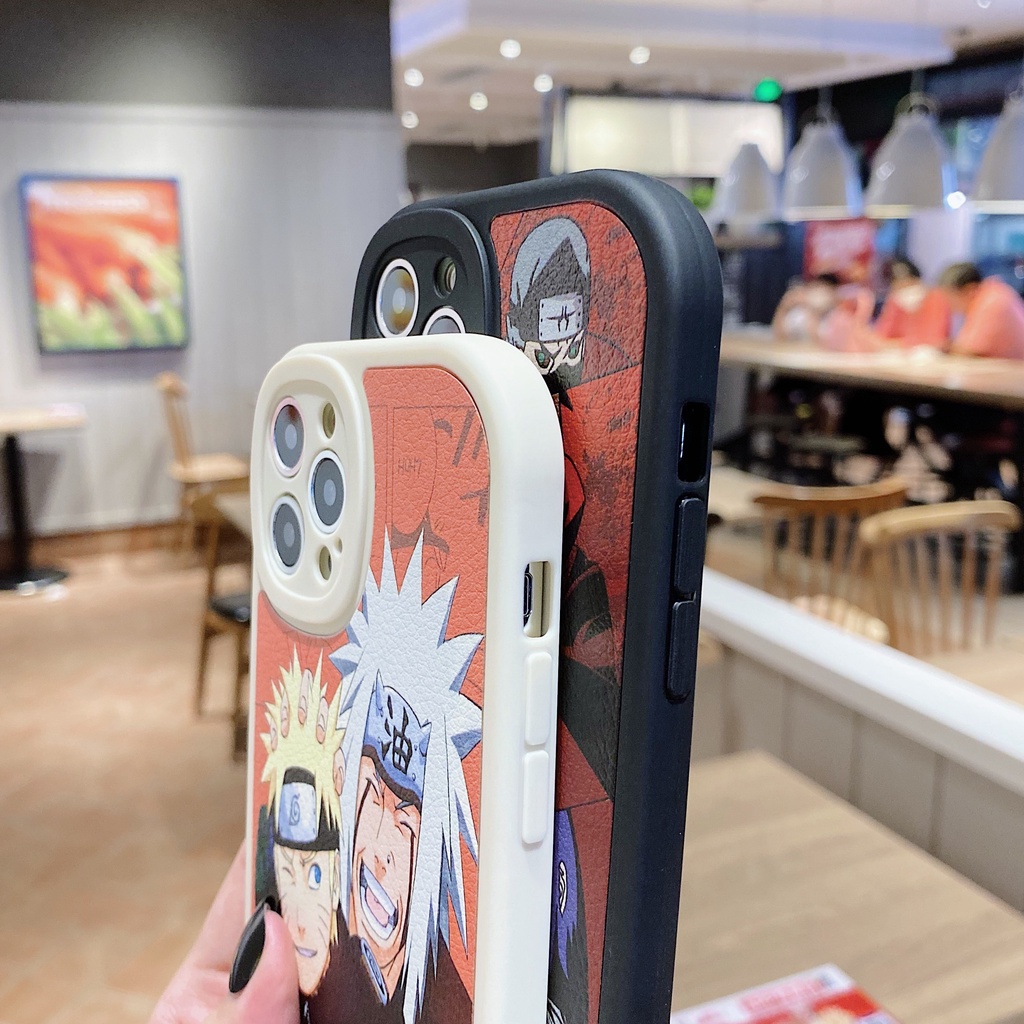Ốp Điện Thoại Hình Naruto akatsuki Cho iphone 12 12promax 11 11pro xs max xr i7 / 8 6s plus se2020