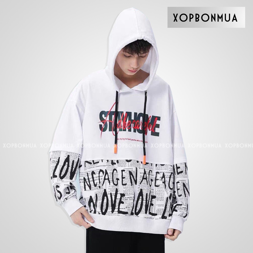 Áo Có Mũ Cho Bé Trai 20-75Kg 🍐🍐 Áo Hoodie Bé Trai Size Đại - Shop Bốn Mùa