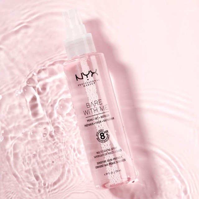 XỊT KHÓA GIỮ LỚP MAKE UP NYX BARE WITH ME PRIME SET REFRESH MULTITASKING SPRAY 130ML CHÍNH HÃNG - 7264 | BigBuy360 - bigbuy360.vn