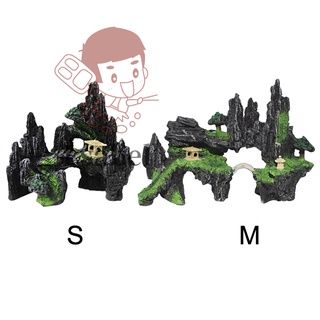 Mô Hình Hòn Non Bộ Trang Trí Bể Cá