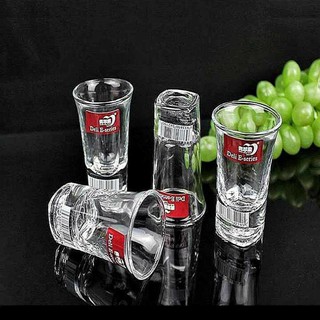 BỘ 6 CÁI LY RƯỢU NHỎ ĐÁY VUÔNG 3002-35MLIT
