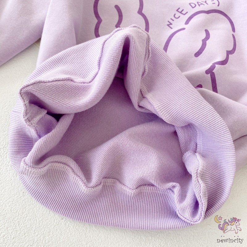 Áo thun in họa tiết hoạt hình phong cách hàn quốc cho bé