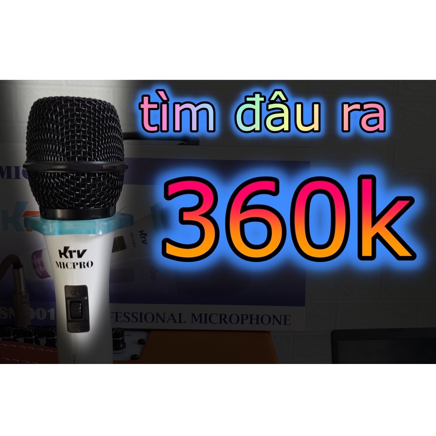 micro có dây cao cấp giá cực rẻ hot nhất 2021 dịp cuối năm 2022 model ktv sn001