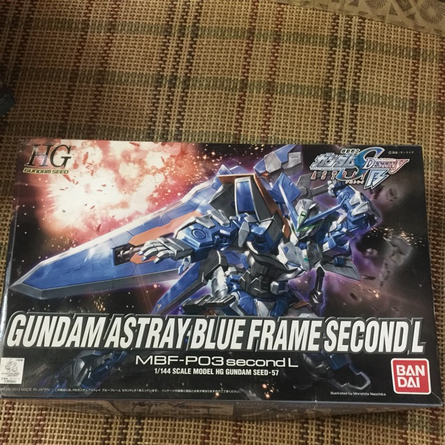 Hg astray blue frame second L