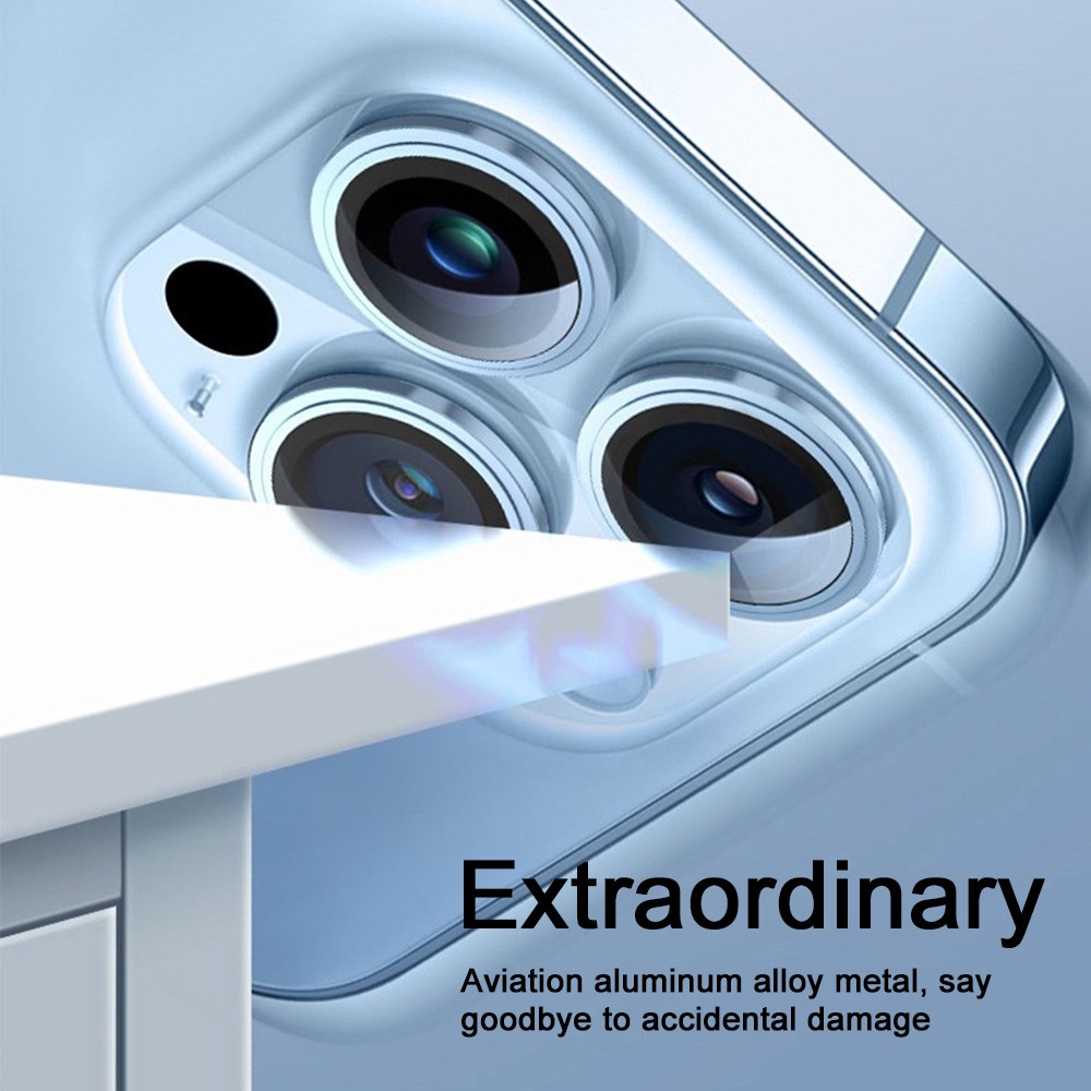 Miếng dán bảo vệ camera chống xước Cho iPhone 14 Pro Max / 14 Plus