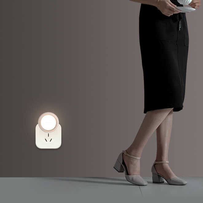 Đèn ngủ cảm ứng, đèn ngủ thông minh Xiaomi Yeelight, cảm biến ánh sáng tự động bật tắt, hình tròn, YLYD10YL