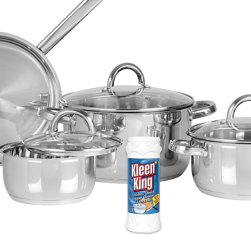 KLEEN KING: BỘT TẨY CHUYÊN DỤNG VÀ ĐÁNH BÓNG ĐỒ ĐỒNG, THÉP, INOX