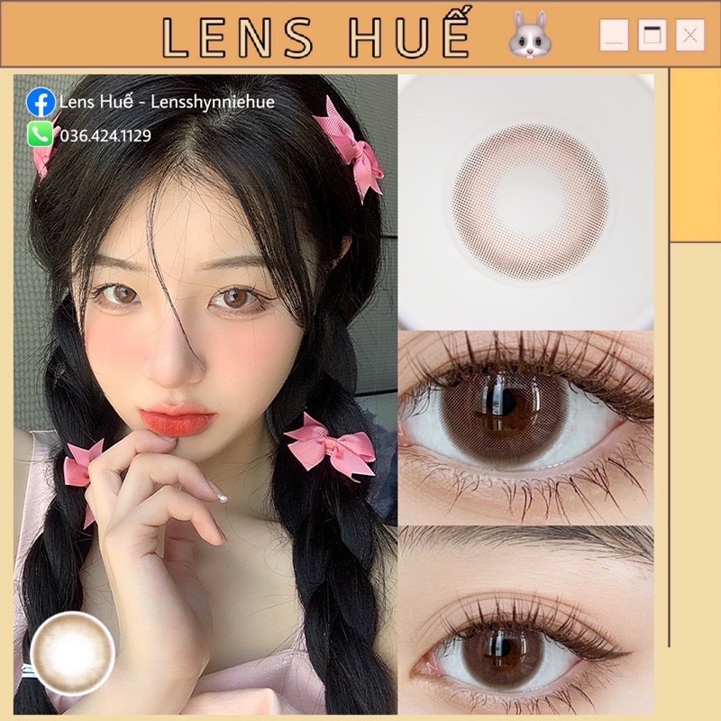 ✨04 mẫu LENS kính tròng màu Made in Korea - Hàn Quốc sử dụng 6 tháng  🤍