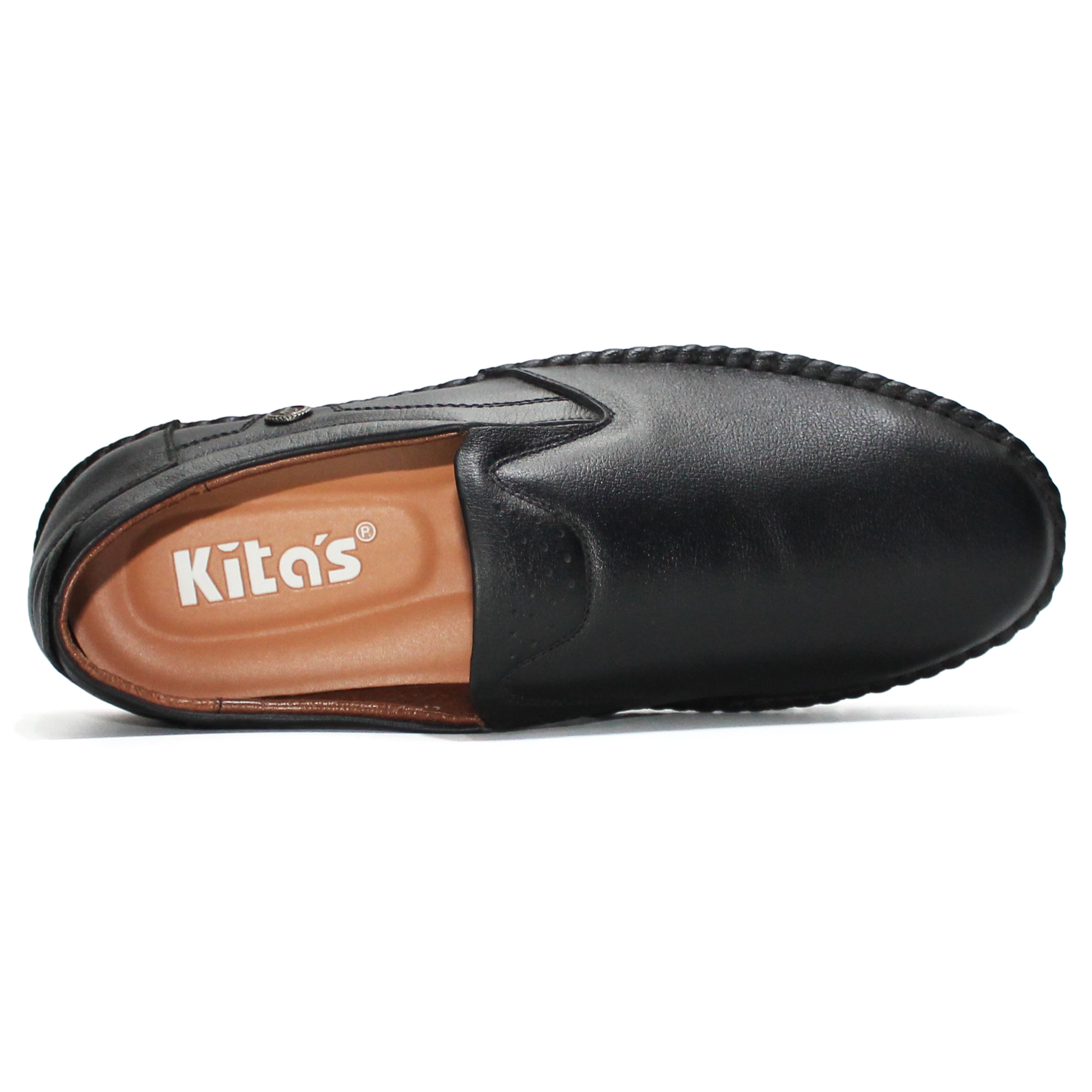 Giày mọi nam KITA'S da bò cao cấp 1123-9301