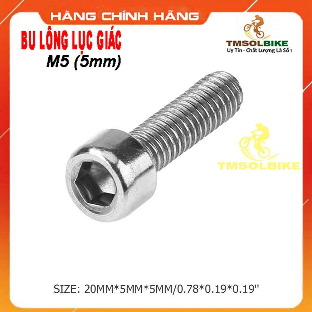 Cặp ốc Cố Định Bình Nước, Xe Đạp , Bu Lông Lục Giác Gắn Gọng Nước Xe Đạp, Ốc Gắn Bơm Xe Đạp