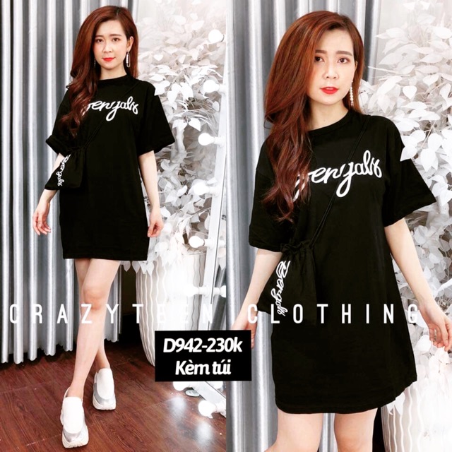 Đầm suông cotton