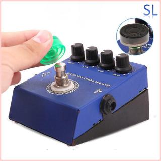 3 Pcs Guitar Effect Foot Nail Cap Protection Cap for Guitar Effects Pedal