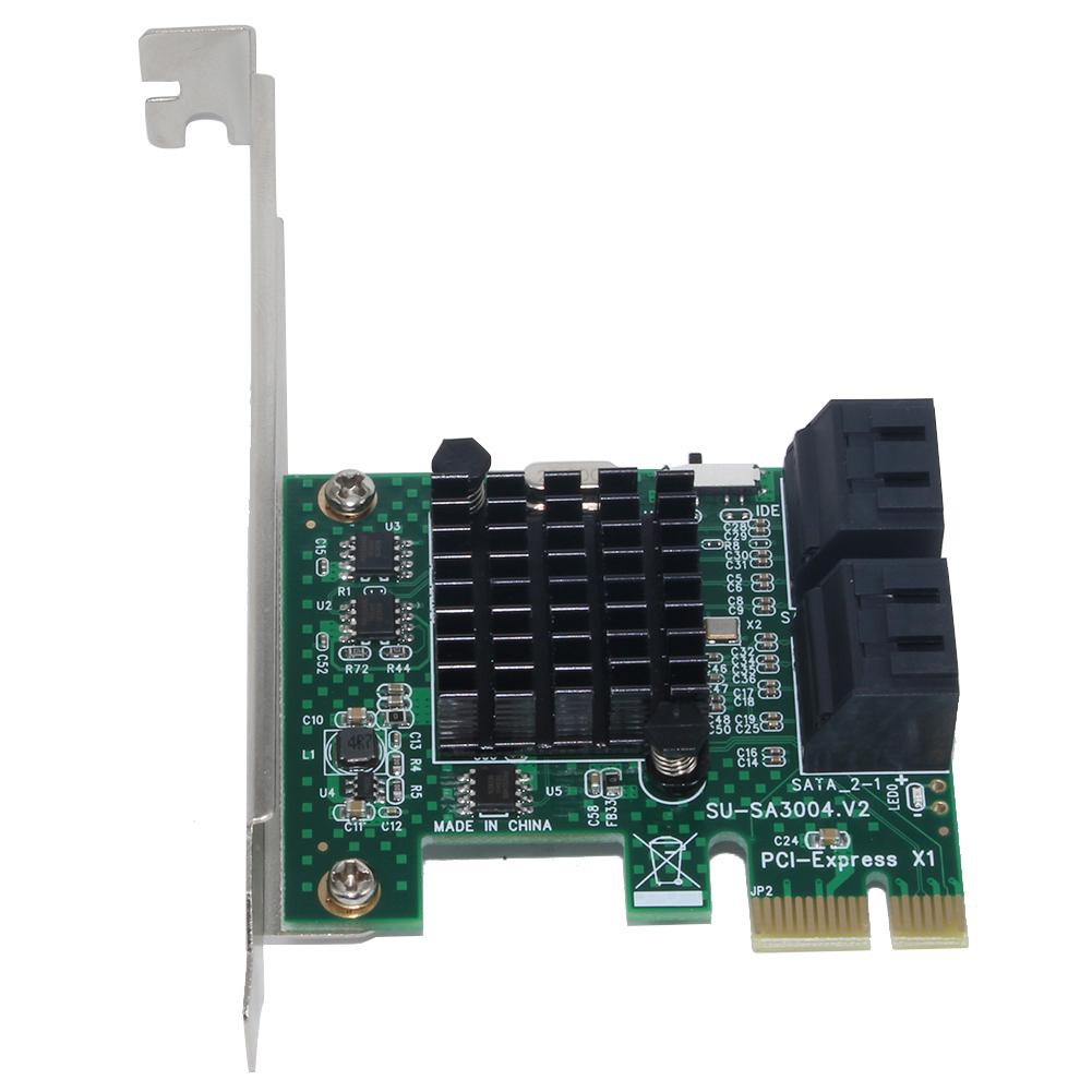 Cáp chuyển giao tiếp sa3004 cổng 6G PCI-E sang SATA3.0