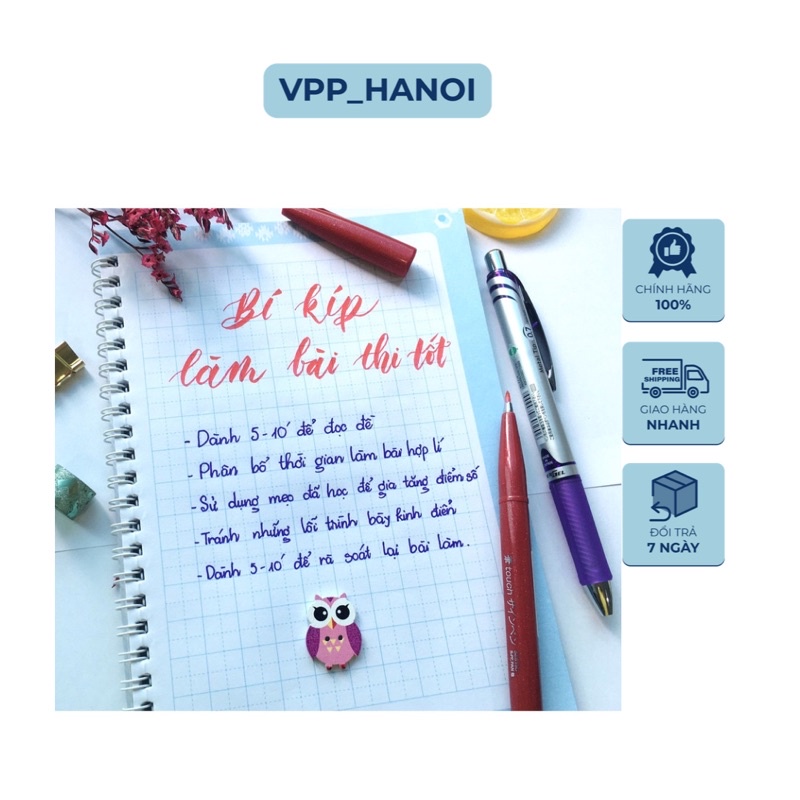 Bút ký mực gel dạng bấm nét 0.7mm BL77