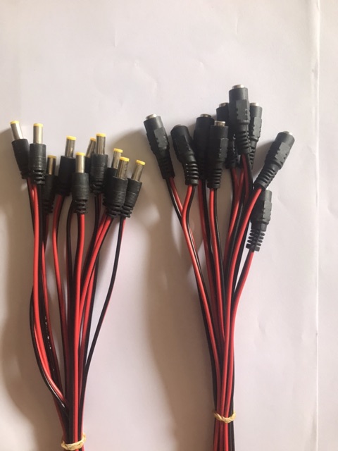 Dây nguồn dc đầu dây nối âm dương