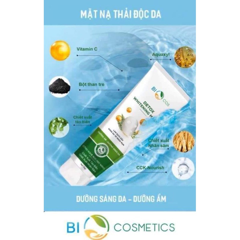 Detox whitening mask