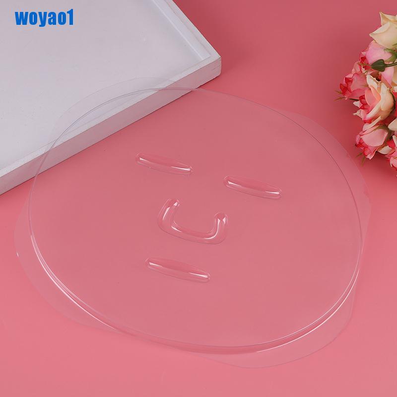 (hàng Mới Về) 1 Khuôn Làm Mặt Nạ Chăm Sóc Da Bằng Pvc Trong Suốt Tiện Dụng