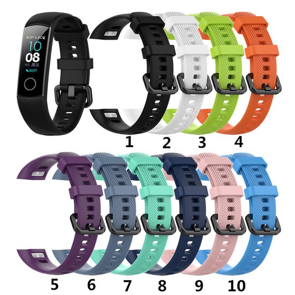 Dây đeo silicone thay thế cho vòng tay thông minh Honor Band 4/ Honor Band 5