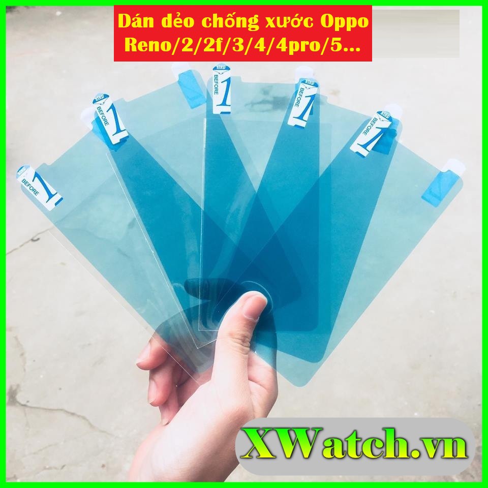 Dán dẻo chống xước Oppo Reno 3 Reno 4 / Reno / a30s / a30/ Reno 5 Reno 4 pro Reno 2F Reno 2