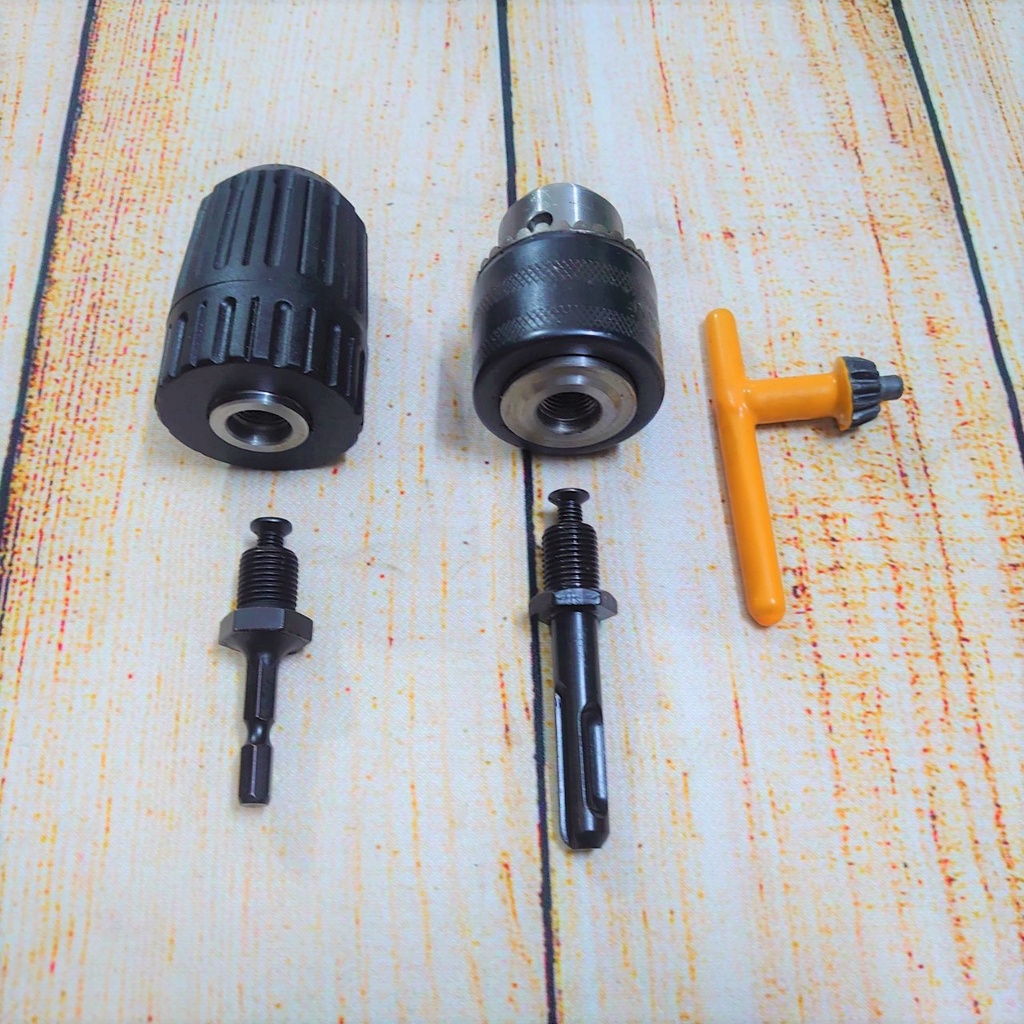 Phụ kiện chuyển đồi khoan bê tông, khoan pin, sang khoan sắt, khoan gỗ, và bắn vít