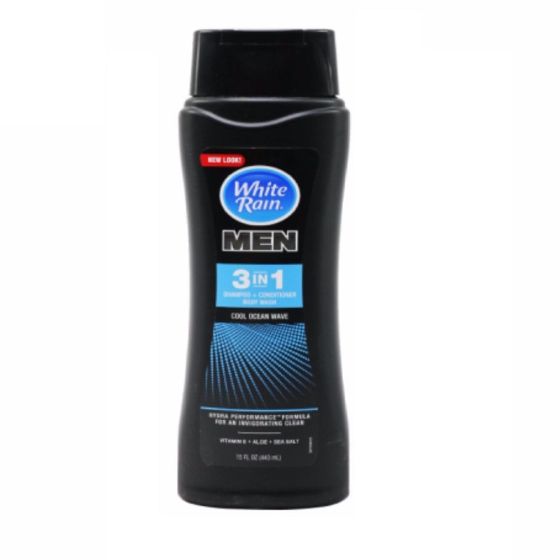 Tắm Gội  White Rain Men 3in1 443ml