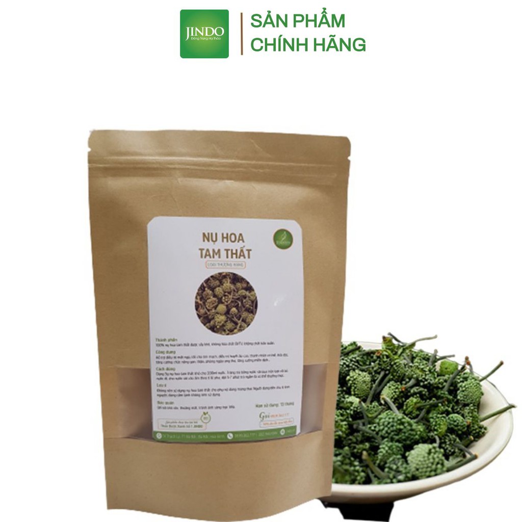 Nụ Hoa Tam Thất Khô JINDO Loại Ngon tốt cho sức khoẻ 1000gram