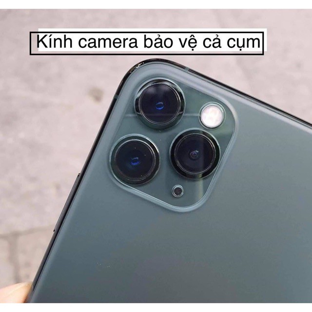 [ Đã có iP 12 ] Dán bảo vệ Camera trong Suốt cho iPhone 11/11pro/Pro Max/12/12promax