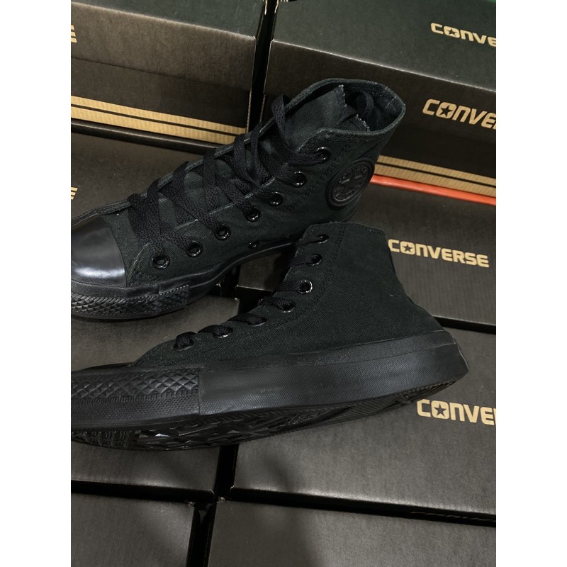 [SALE] Giày Converse  Full đen size 36-37 real 100% 2hand