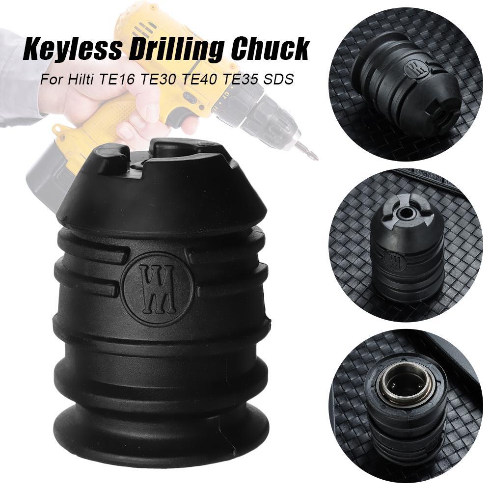 CONOPERY Đầu Cặp Mũi Khoan Hilti TE16 TE30 Màu Đen Chuyên Dụng Cho Máy Khoan Kim Loại