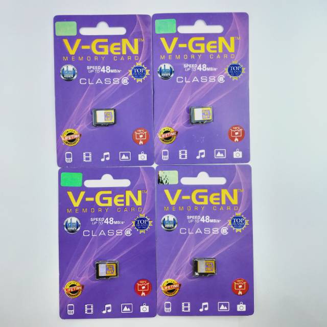 Thẻ Nhớ Micro SDHC 22 Micro SD Vgen 4GB 8GB 16GB 32GB Và Phụ Kiện