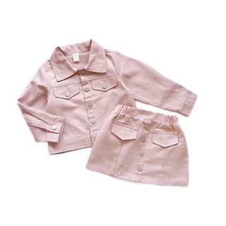 Set váy kaki quảng châu