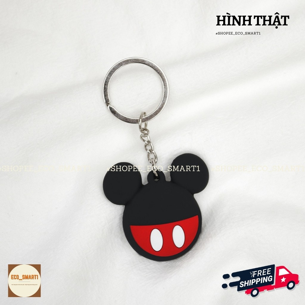 Vỏ Airtag Mickey -Vỏ Bảo Vệ Airtag Silicone Mickey Minnie  Gắn Móc Chìa Khóa-ZUMI STORE