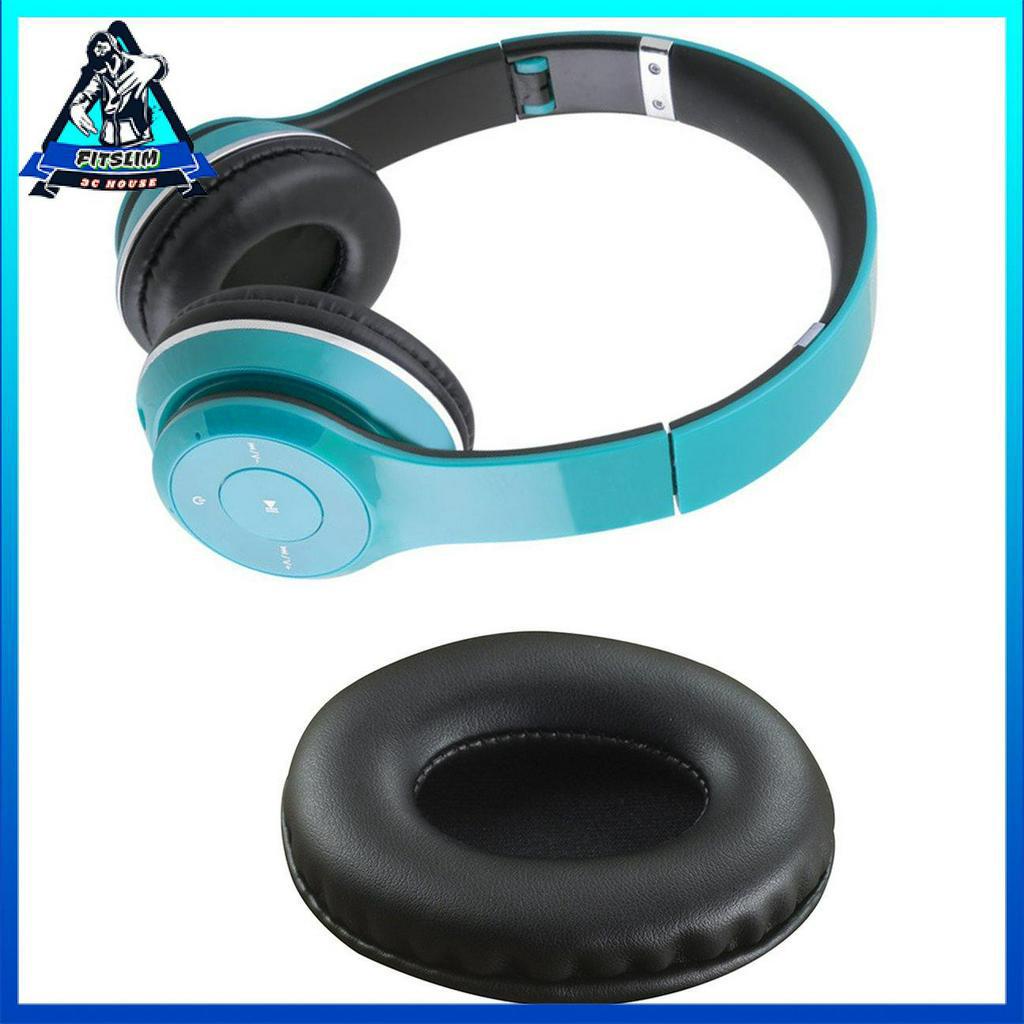 Đệm Mút Da Hình Tròn Thay Thế Cho Tai Nghe Trùm Đầu