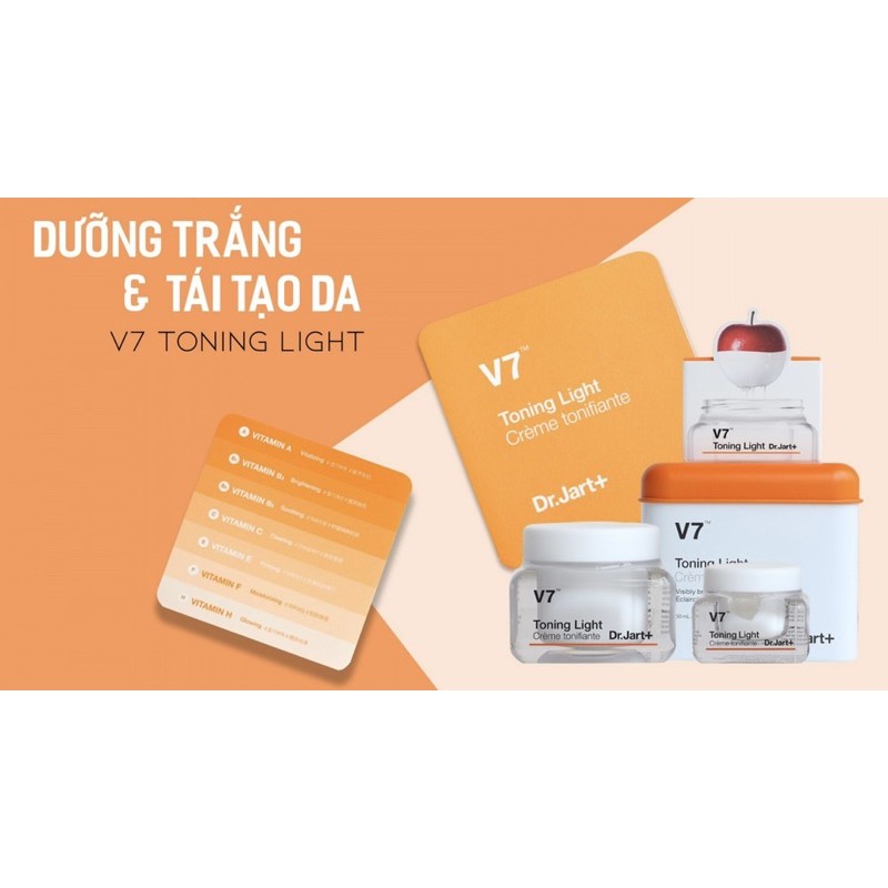 Kem dưỡng trắng da v7 tonight light 15ml-50g🌼