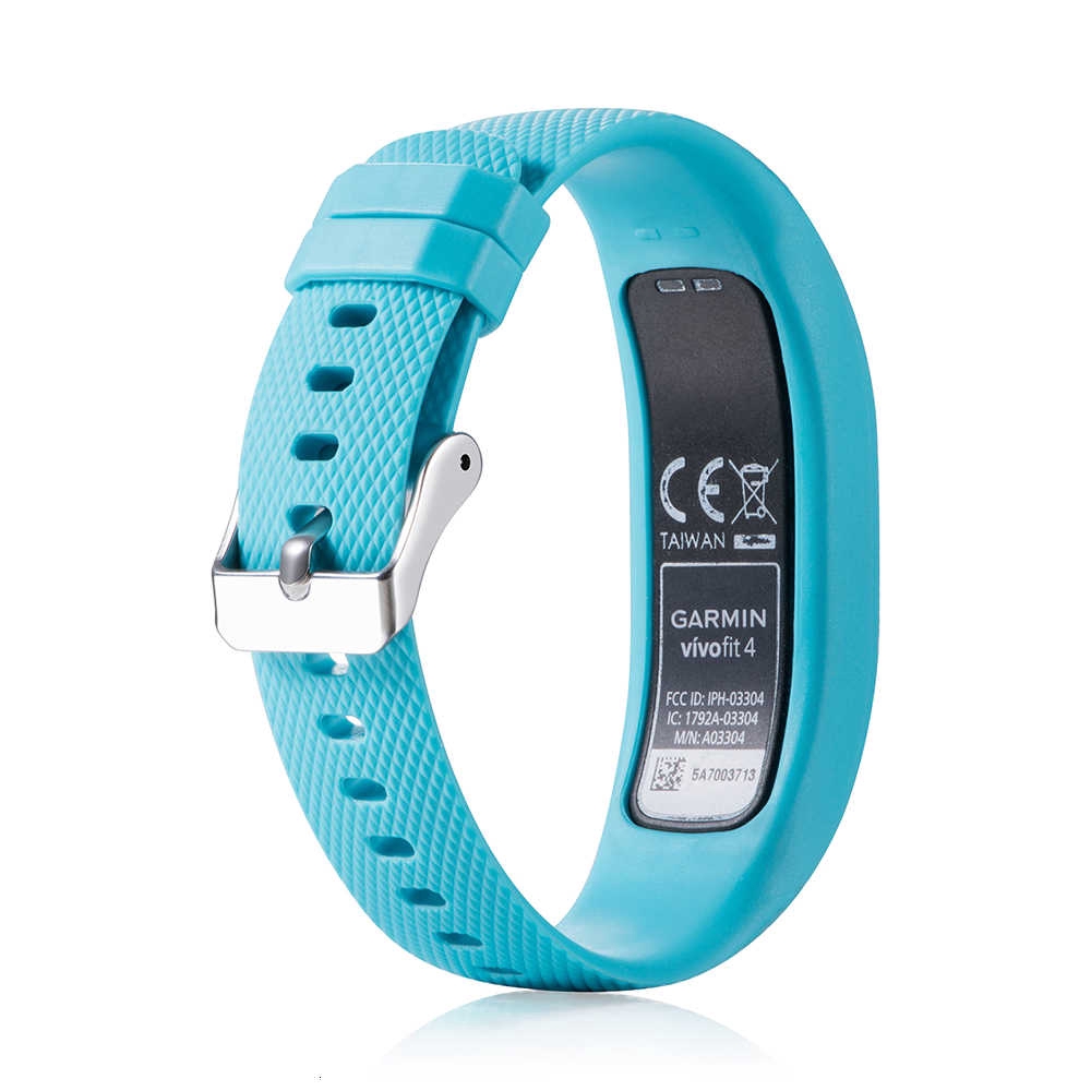 Mềm Dây Đeo Thay Thế Chất Liệu Silicon Màu Trơn Cho garmin vivofit 4 vivofit4
