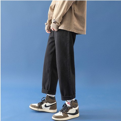 [Baggy Nam] Quan jean nam Đen baggy ống suông rộng tại Baggy Store 88 | BigBuy360 - bigbuy360.vn