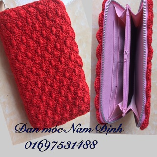 Ví/ bóp cầm tay handmade