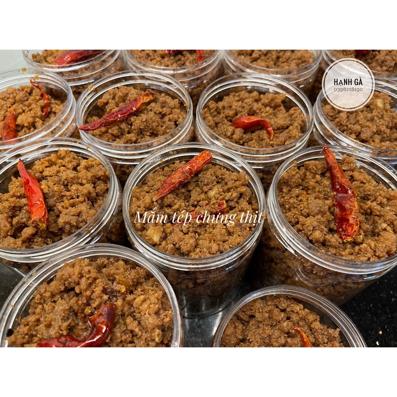 Mắm tép chưng thịt sụn non 500gr