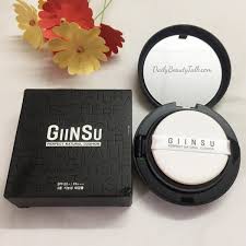 Review Giinsu Perfect Natural Cushion- Phấn nước sinh ra là cho nàng da dầu