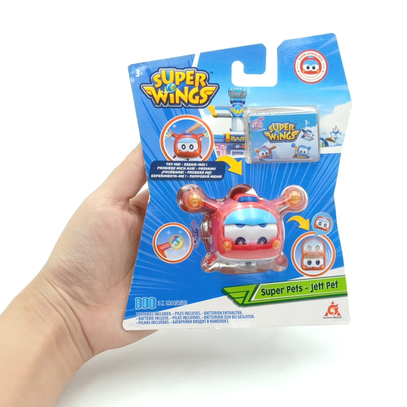 Đồ Chơi Thú Cưng Siêu Cấp Super Wings EU750411 - Jett - Super Wings